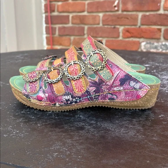L’ARTISTE Spring Step Multicolor Women's Sandals size 36 - Picture 3 of 9